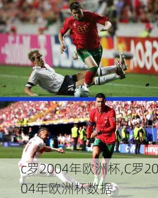 c罗2004年欧洲杯,C罗2004年欧洲杯数据