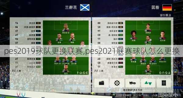 pes2019球队更换联赛,pes2021联赛球队怎么更换