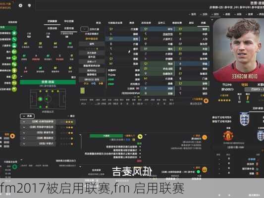 fm2017被启用联赛,fm 启用联赛