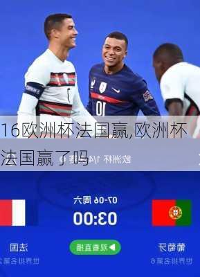 16欧洲杯法国赢,欧洲杯法国赢了吗