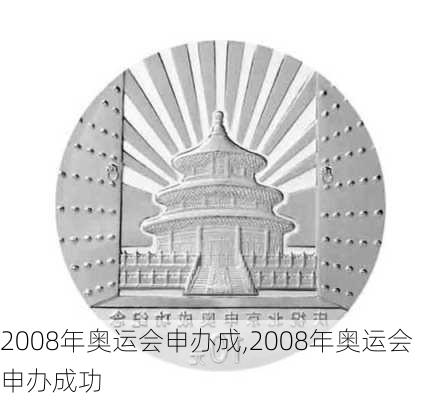 2008年奥运会申办成,2008年奥运会申办成功