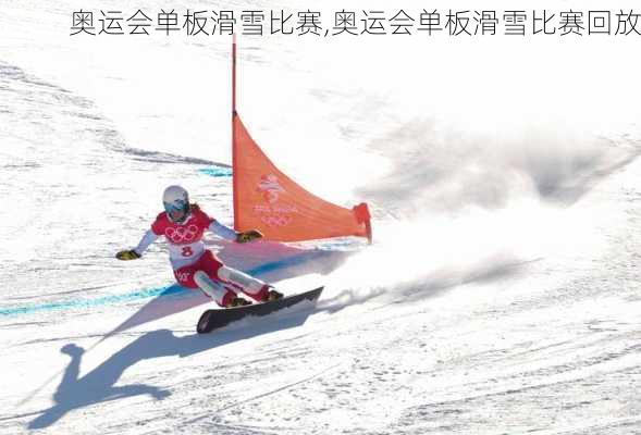 奥运会单板滑雪比赛,奥运会单板滑雪比赛回放