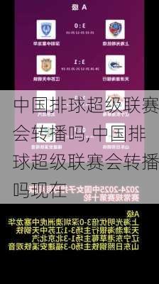 中国排球超级联赛会转播吗,中国排球超级联赛会转播吗现在