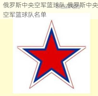 俄罗斯中央空军篮球队,俄罗斯中央空军篮球队名单