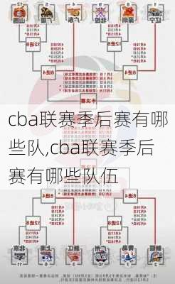 cba联赛季后赛有哪些队,cba联赛季后赛有哪些队伍