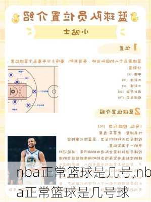 nba正常篮球是几号,nba正常篮球是几号球