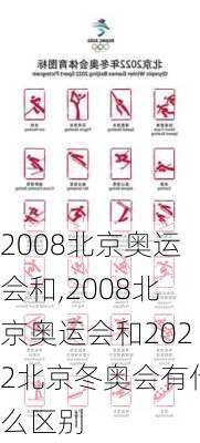 2008北京奥运会和,2008北京奥运会和2022北京冬奥会有什么区别