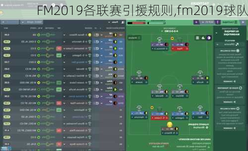 FM2019各联赛引援规则,fm2019球队